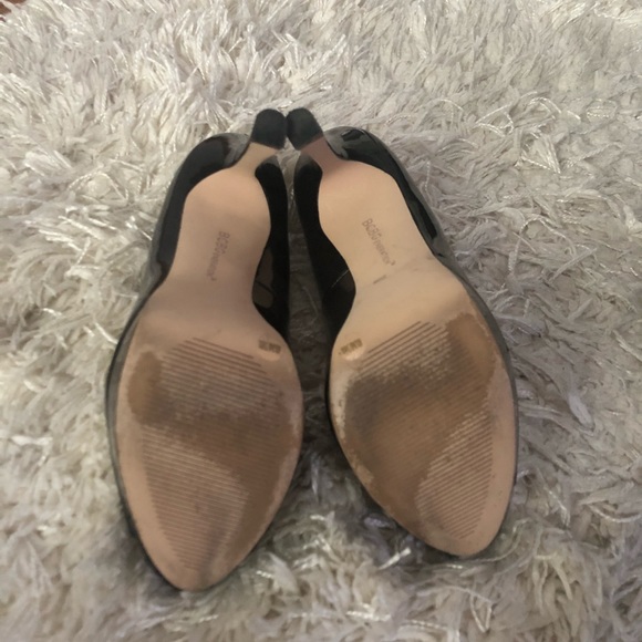 BCBG black patent leather platform heels - Picture 4 of 5